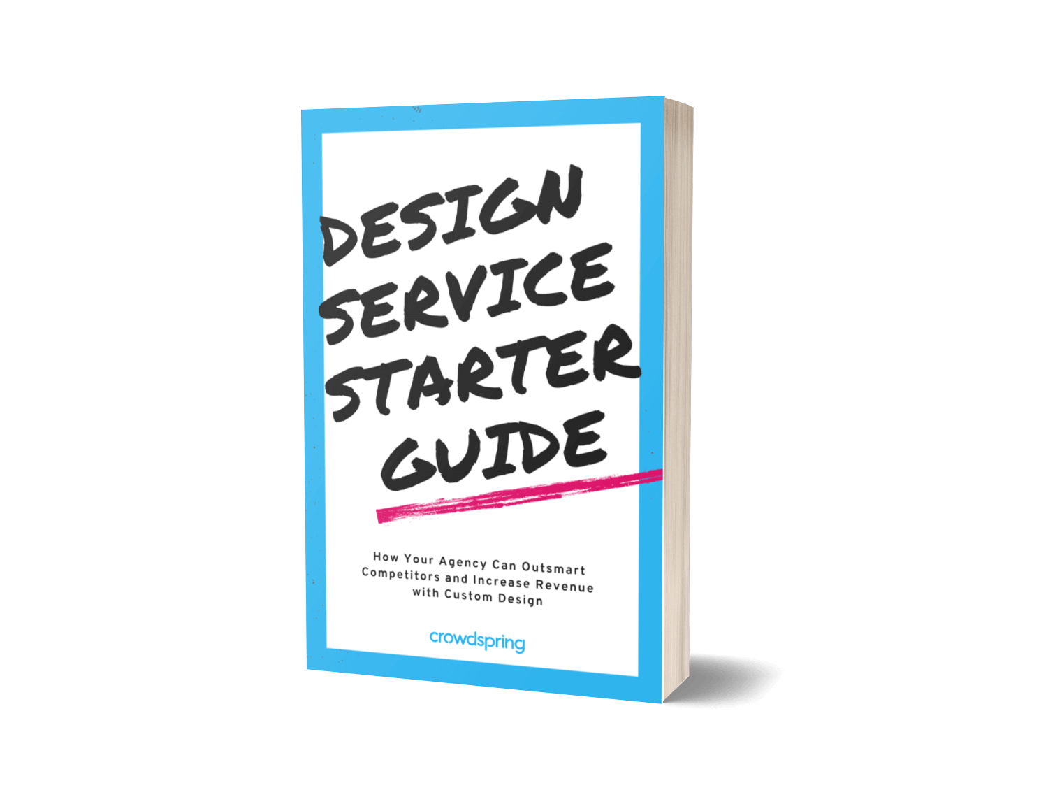 crowdspring free guide for agencies to offer custom design services